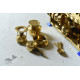 brass Miniature Baby Kitchen Set