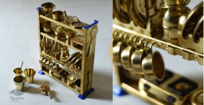 Traditional Utensils - Brass Miniature Kitchen Set / Toy Kitchen set