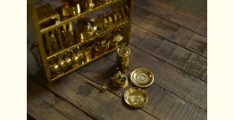 Traditional Utensils - Brass Miniature Baby Kitchen Set		
