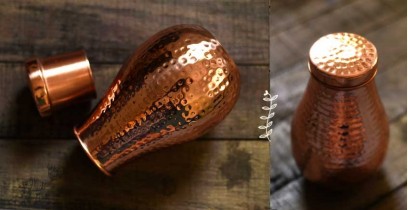 Traditional Utensils - Copper Pineapple Shape Flask