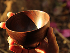 Sankhla ✼ Walnut Wooden Bowl ✼ 1