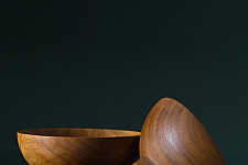 Sankhla | Teak Wood Bowl ( Set of Two)