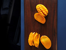 Sankhla ✼ Walnut Wooden Serving Plate / Platter  ✼ 9