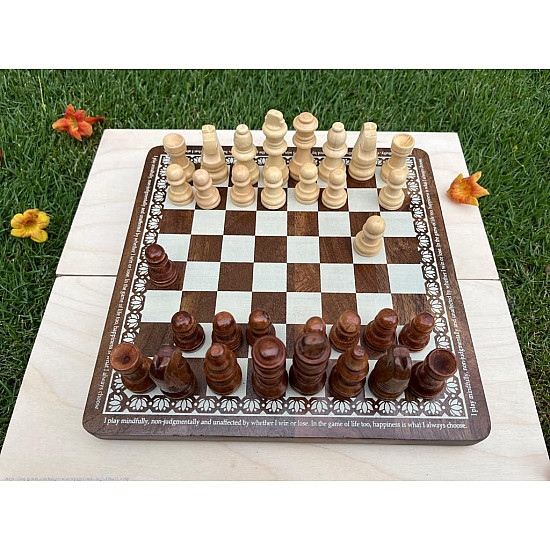 shop Handmade Wooden indoor Board game - Chess