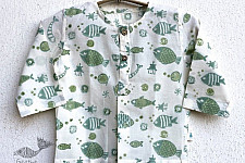 Chubby | Organic Cotton . Kids Garment ★ 2 ★ Fish Print