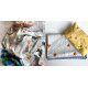 shop Kids Organic Gift Set (Dohar + Kapok Pillow Dhruvtara print)