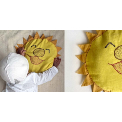 Organic Cotton ★ Sun Mustard Seed Pillow ★ 3