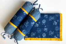 Organic Cotton ★ Kids Organic Gift Set (Dohar + 2 Zoo Bolster) ★ 12