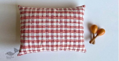 Organic Cotton ★ Kids Gift Set (Manjha Print Kapok Pillow + Maracas) ★ 22