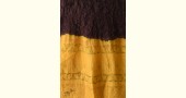 shop Handcrafted Ajrakh Bandhani Dark Violet Color Silk Stole