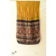 shop silk stole handcrafted - handmade ajrakh bandhani