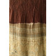 shop Ajrakh Bandhani Silk Brown Stole