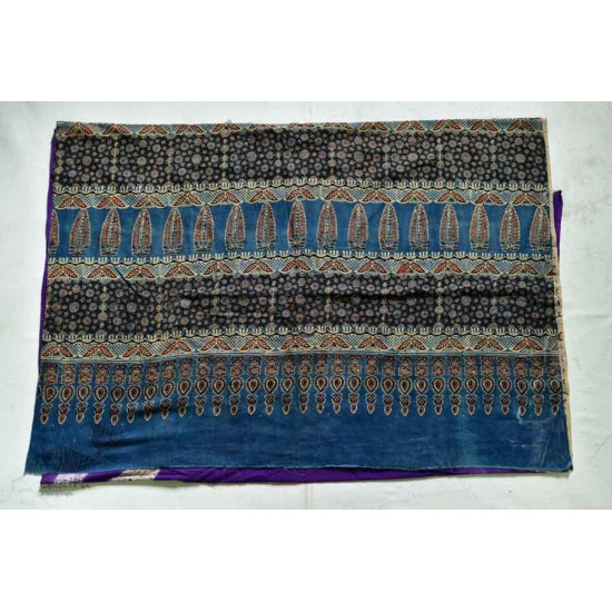 Charulata ★ Tie-Dye & Ajrakh ★ Cotton Shibori Saree ★ 2