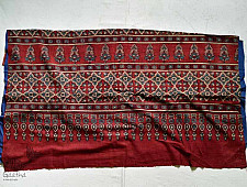 Charulata ★ Tie-Dye & Ajrakh ★ Cotton Shibori Saree ★ 3