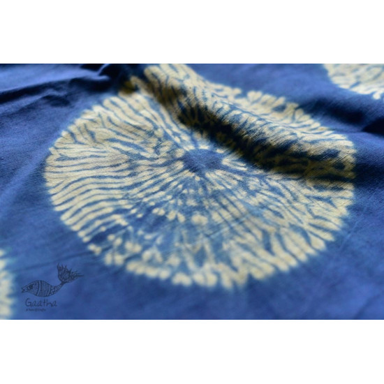 Charulata ★ Tie-Dye & Ajrakh ★ Cotton Shibori Saree ★ 3