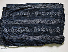 Charulata ★ Tie-Dye & Ajrakh ★ Gajji Silk Saree ★ 13