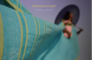 Monsoon Covet - Handwoven Cotton Sarees.