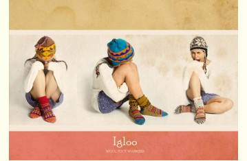 Igloo ☃ Wool Foot Warmers