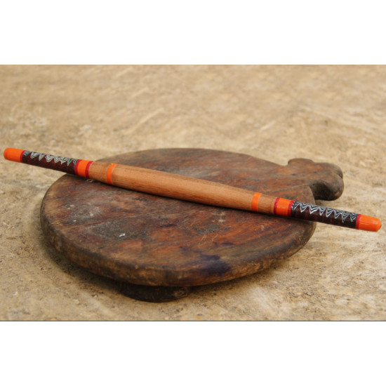 Kutch lacquer rolling pin ~ Belan { C }