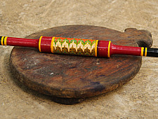 Kutch lacquer rolling pin ~ Belan { D }