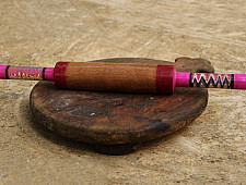 Kutch lacquer rolling pin ~ Belan { E }