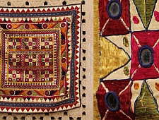 चाकलो ✾ Chaaklo ✾ Embroidery wall hanging ~ 2