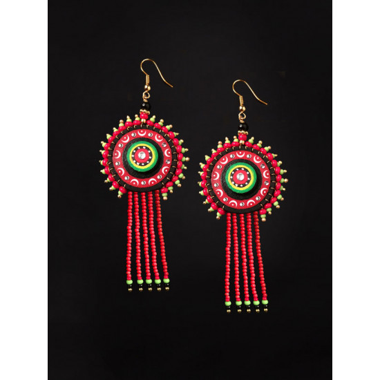 Razia Kunj ♥ Handcrafted Jewelry ♥ Theyyam Earring . N