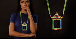 Razia Kunj ♥ Handcrafted Jewelry ♥ Temple Necklace . F