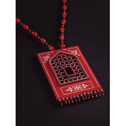 Razia Kunj ♥ Handcrafted Jewelry ♥ Jharoka Necklace . C