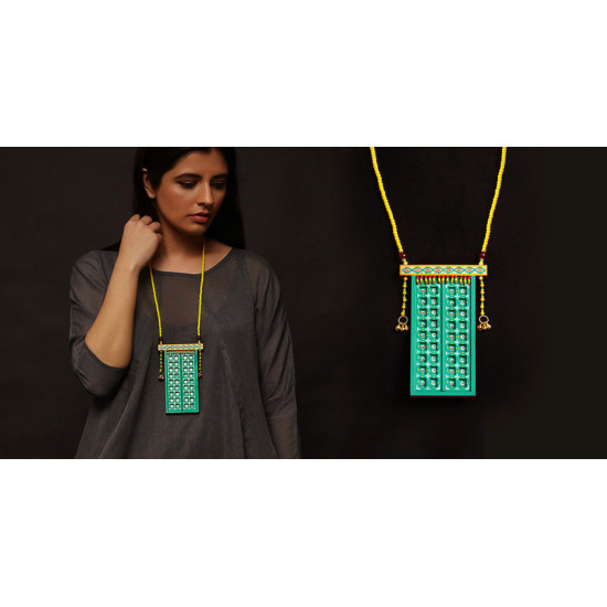 Razia Kunj ♥ Handcrafted Jewelry ♥ Jharoka Necklace . B