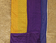 Dhadki ⚏ Kutchi Quilt ⚏ Bedspread . D