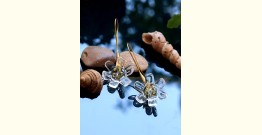 Flora ⚹ Glass Jewellery ⚹ Skeleton Flower ( Earring ) ~ 11