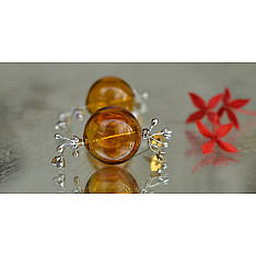 Bihag . Glass Jewellery ☼ Blossoms And Buds ( Earring ) ~ 28  