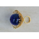 Bihag . Glass Jewellery ☼ Weave Of Nature Ring ( Blue ) ~ 33