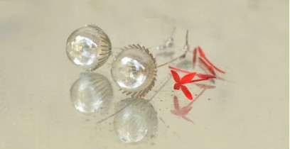 Bihag . Glass Jewellery ☼ Dandelion And Dew Drop Earring ~ 21