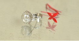Bihag . Glass Jewellery ☼ Dandelion And Dew Drop Ring ~ 23