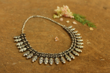 Dhara . धरा ✽ Antique German Silver ✽ Necklace { 4 }