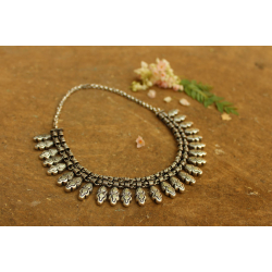 Dhara . धरा ✽ Antique German Silver ✽ Necklace { 4 }