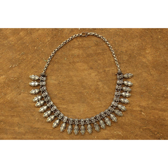 Khwab ✽ Antique German Silver ✽ Necklace { 4 }