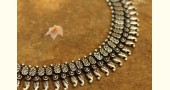 Khwab ✽ Antique Finish White Metal ✽ Necklace { 24 }