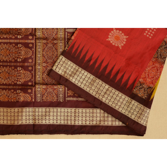 Uphar ❂ Sambalpuri Silk Saree ❂ G