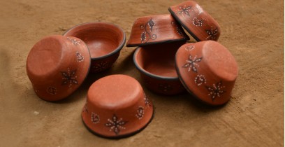 Terracotta Bowl ~ 11 { set of 7 }