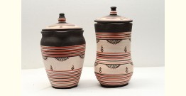From Earth's lap ❋ Terracotta Jug ( Set of 2 ) ❋ 15