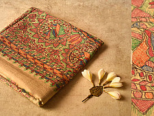 Dream Girl ❁ Tussar Silk . Madhubani Saree ❁ 1