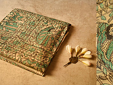 Dream Girl ❁ Tussar Silk . Madhubani Saree ❁ 4