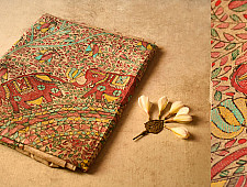 Dream Girl ❁ Tussar Silk . Madhubani Saree ❁ 5