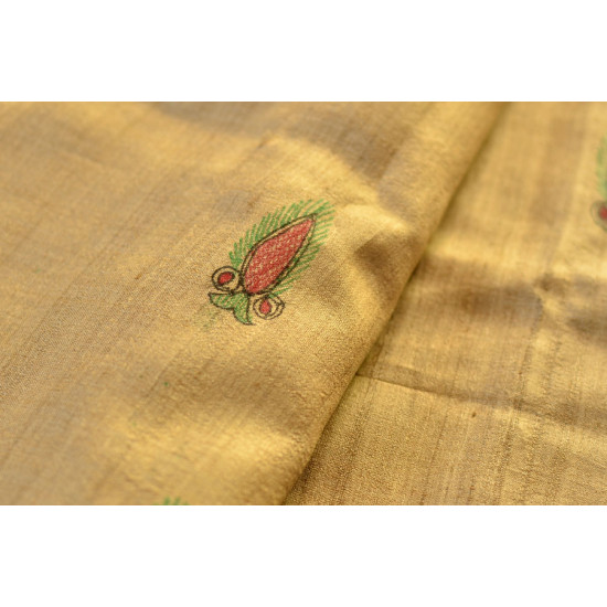 Dream Girl ❁ Tussar Silk . Madhubani Saree ❁ 1