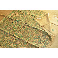 Dream Girl ❁ Tussar Silk . Madhubani Saree ❁ 4