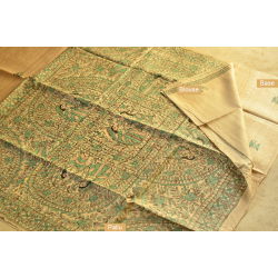 Dream Girl ❁ Tussar Silk . Madhubani Saree ❁ 4