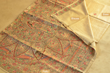 Dream Girl ❁ Tussar Silk . Madhubani Saree ❁ 9